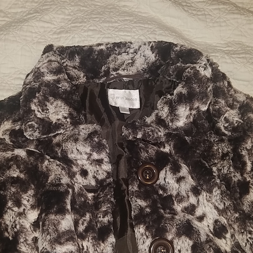 Erin London fluffy jacket